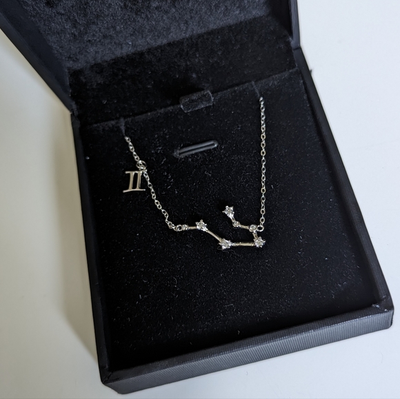 GEMINI | zodiac constellation necklace - Picture 7 of 8